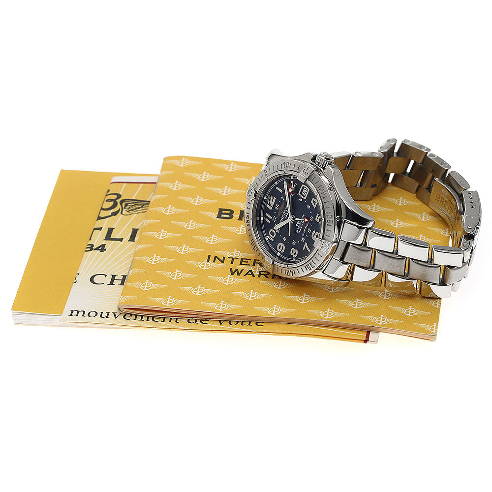 BREITLING Colt A32350 GMT Navy Dial Automatic Men's Watch_882828