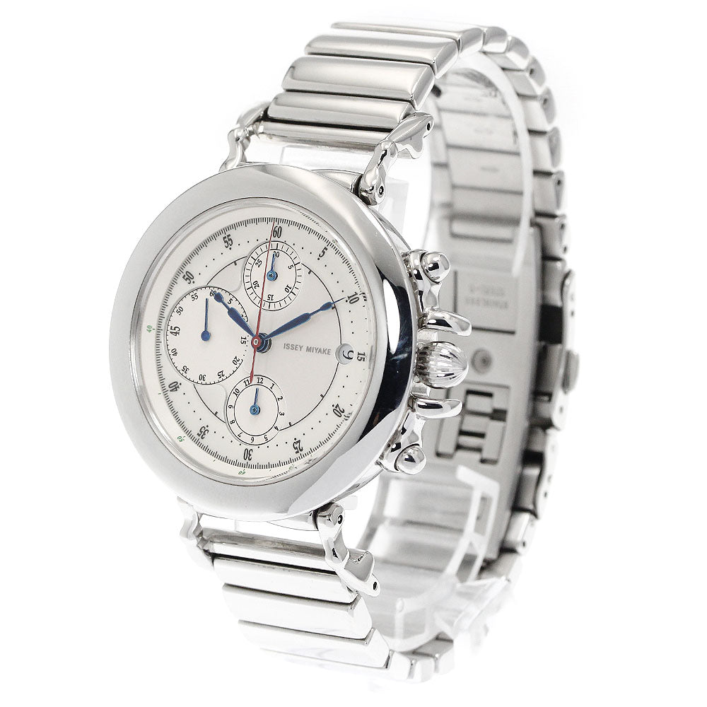 ISSEY MIYAKE INSETTO SILAC008 Chronograph Date Automatic Men's Watch_882837