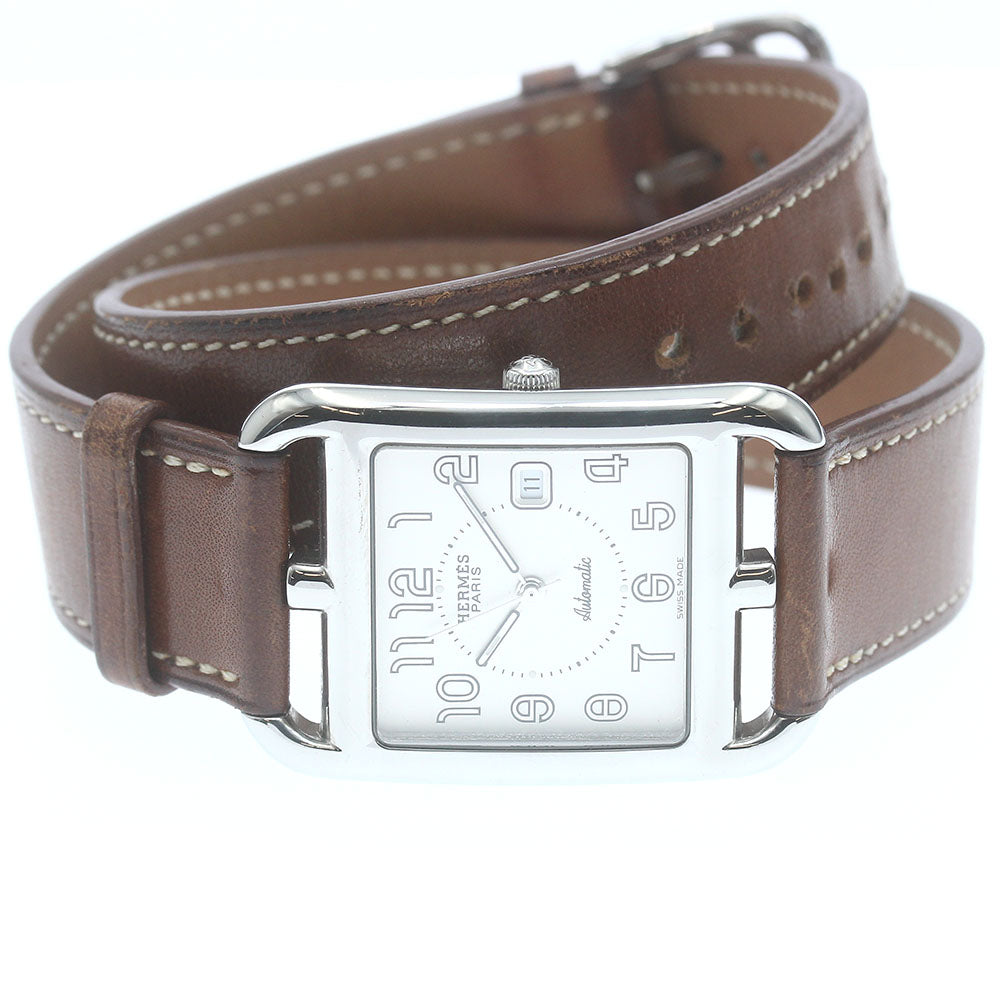 HERMES Cape Cod CC1.710 Double Tour Silver Dial Automatic Men's Watch_882847