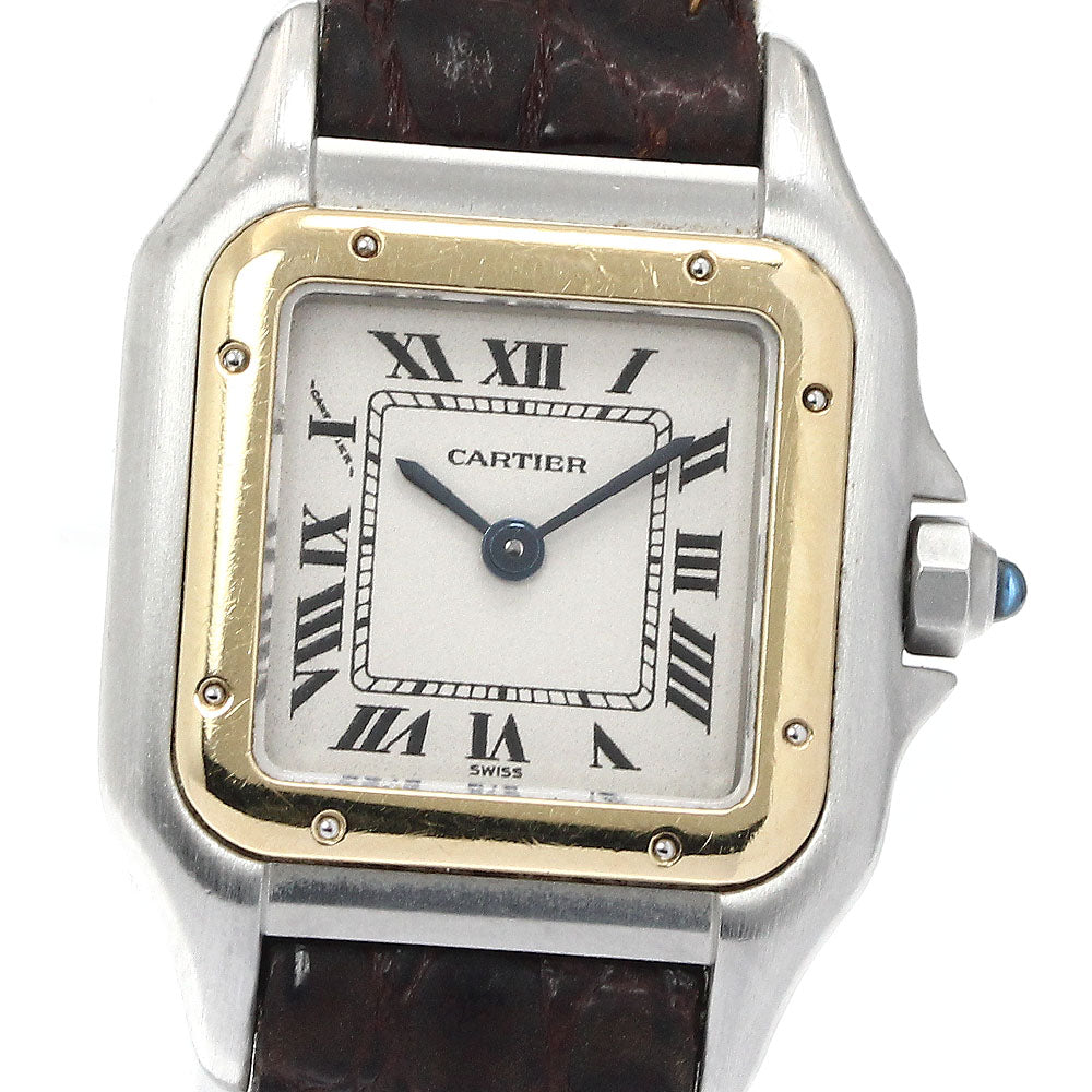 CARTIER PANTHERE SM W250295A beige Dial Quartz Ladies Watch_882865