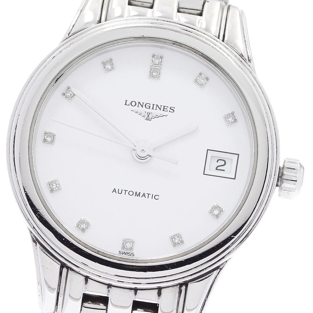 LONGINES Flagship L4.274.4 12P diamond white Dial Automatic Ladies Watch_882885