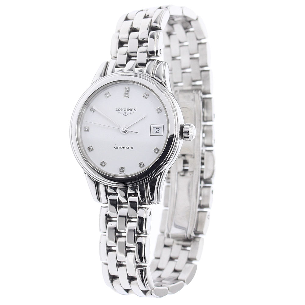 LONGINES Flagship L4.274.4 12P diamond white Dial Automatic Ladies Watch_882885