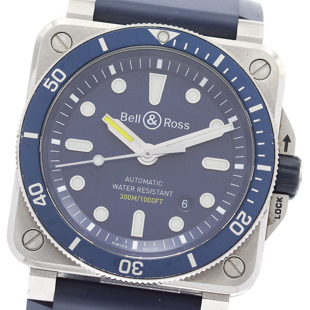 Bell＆Ross BR03-92 Diver Blue BR0392-D-BU-ST/SRB Date Automatic Men's_882900