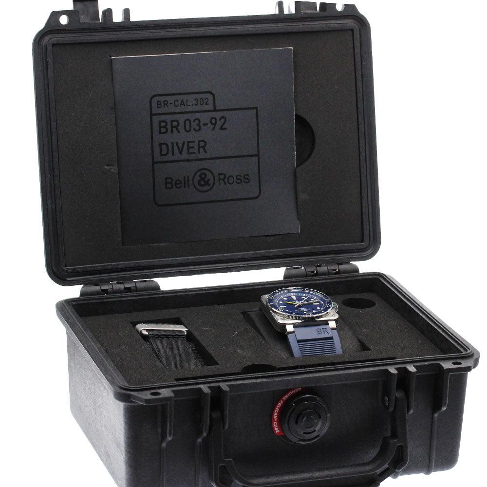 Bell＆Ross BR03-92 Diver Blue BR0392-D-BU-ST/SRB Date Automatic Men's_882900