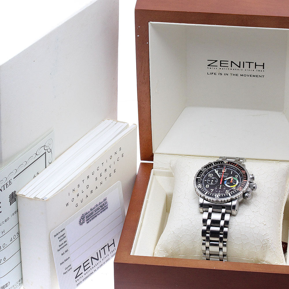 ZENITH El Primero Rainbow Flyback 01/02.0480.405 Chronograph AT Men's_882925