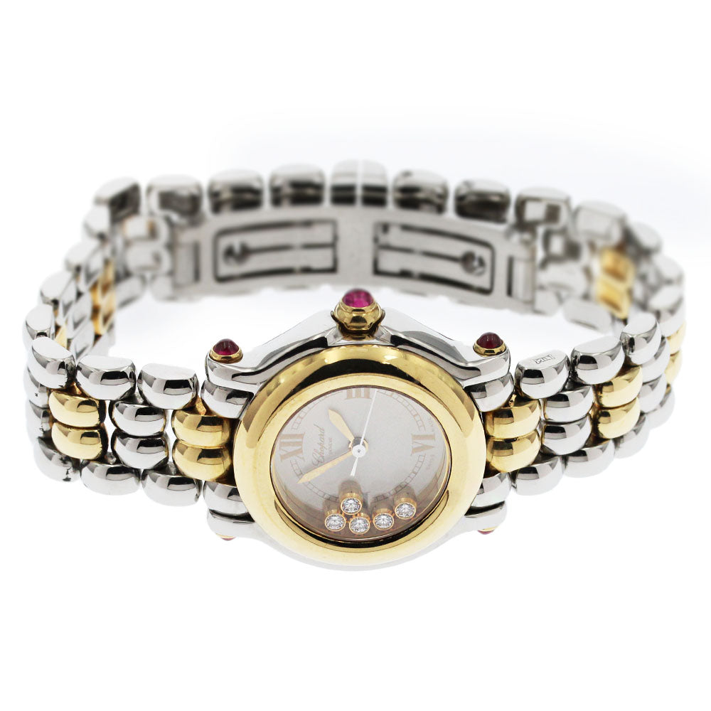 Chopard Happy sports 27/8278-21 5P diamond white Dial Quartz Ladies Watch_882928
