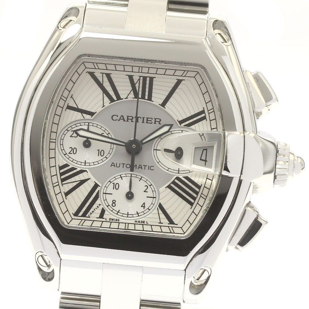 CARTIER Roadster XL W62019X6 Chronograph Date Automatic Men's Watch_882947