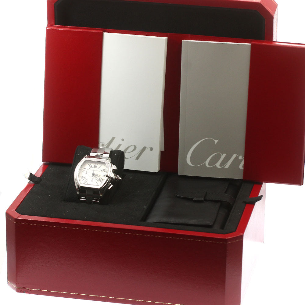 CARTIER Roadster XL W62019X6 Chronograph Date Automatic Men's Watch_882947
