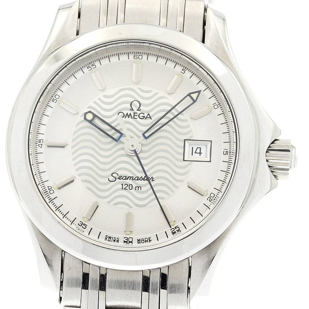 OMEGA Seamaster120 2581.31 Date Silver Dial Quartz Ladies Watch_883005