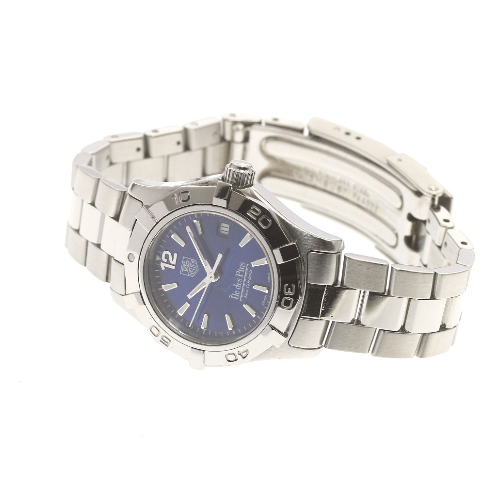 TAG HEUER Aquaracer Il de Pan WAF141T Date blue Dial Quartz Ladies Watch_883008