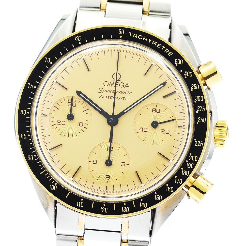 OMEGA Speedmaster 3310.10 Chronograph gold Dial Automatic Men's Watch_883076