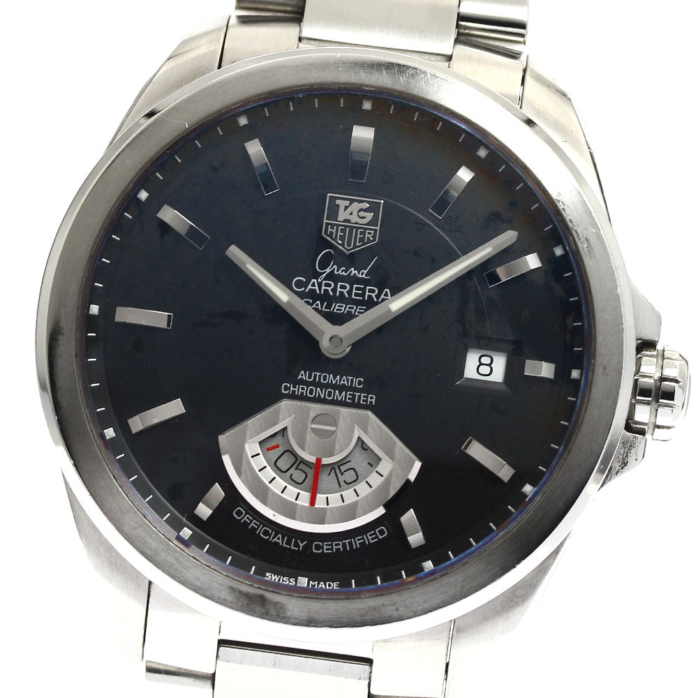 TAG HEUER Grand Carrera WAV511A Caliber 6 black Dial Automatic Men's_883080