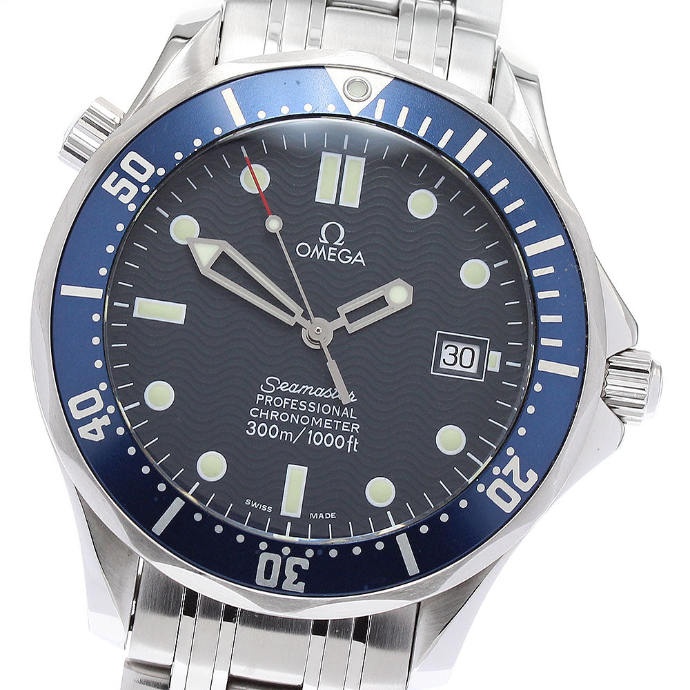OMEGA Seamaster300 2531.80 Date Navy Dial Automatic Men's Watch_883081