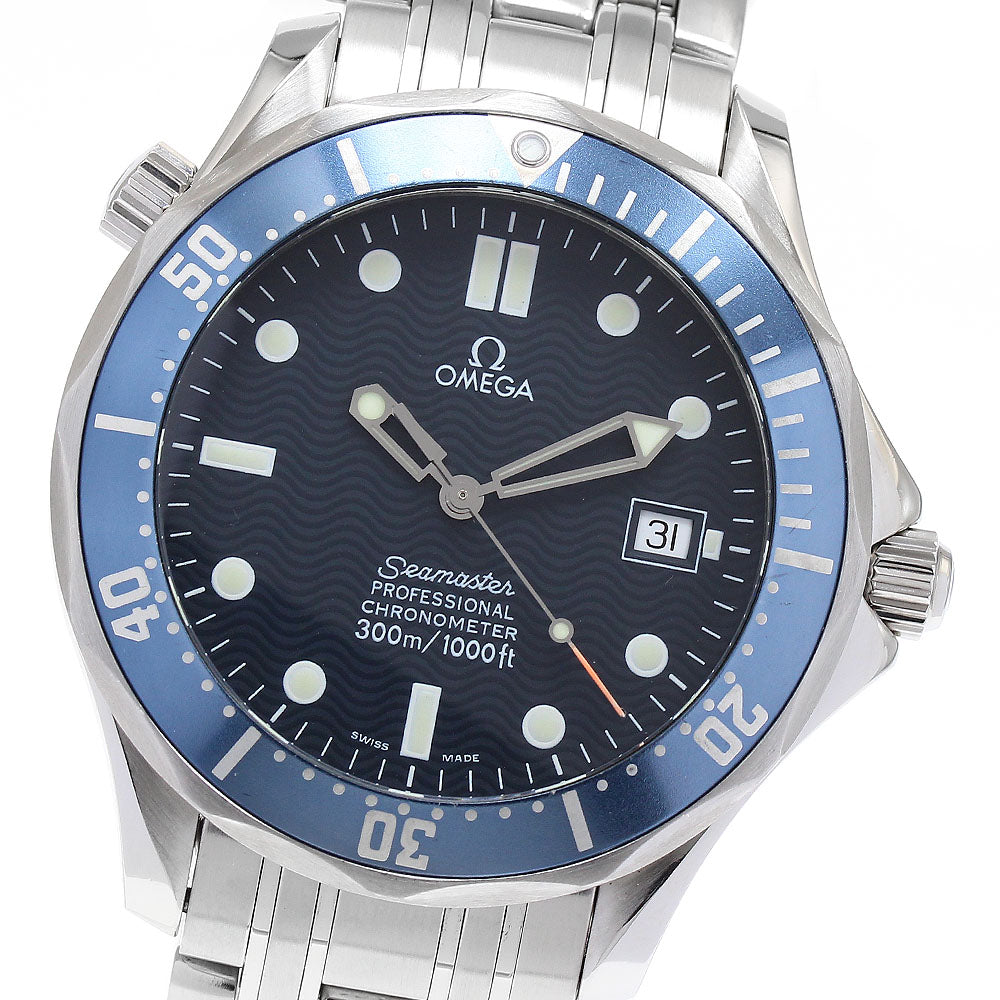 OMEGA Seamaster300 2531.80 Date Navy Dial Automatic Men's Watch_883089