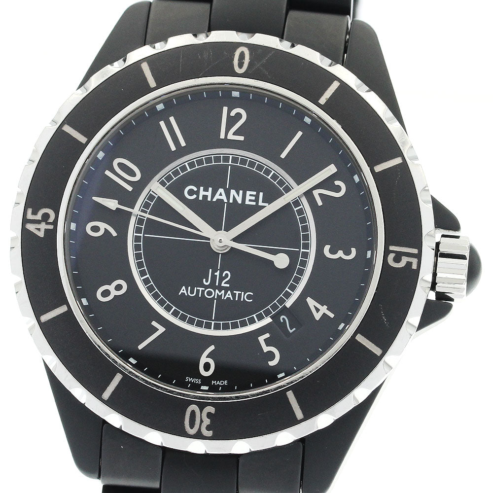 CHANEL J12 H3131 Matte Black Ceramic 42MM black Dial Automatic Men's_883094