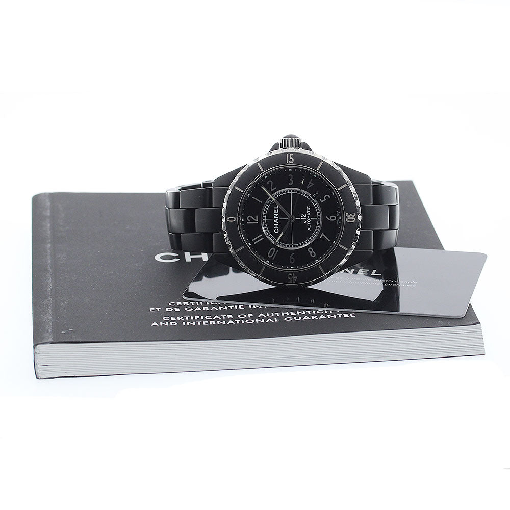 CHANEL J12 H3131 Matte Black Ceramic 42MM black Dial Automatic Men's_883094
