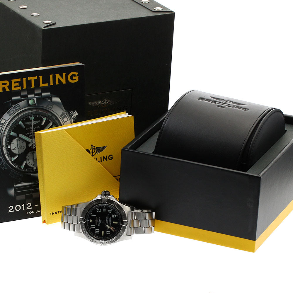 BREITLING Avenger Seawolf A17330 Date black Dial Automatic Men's Watch_883095