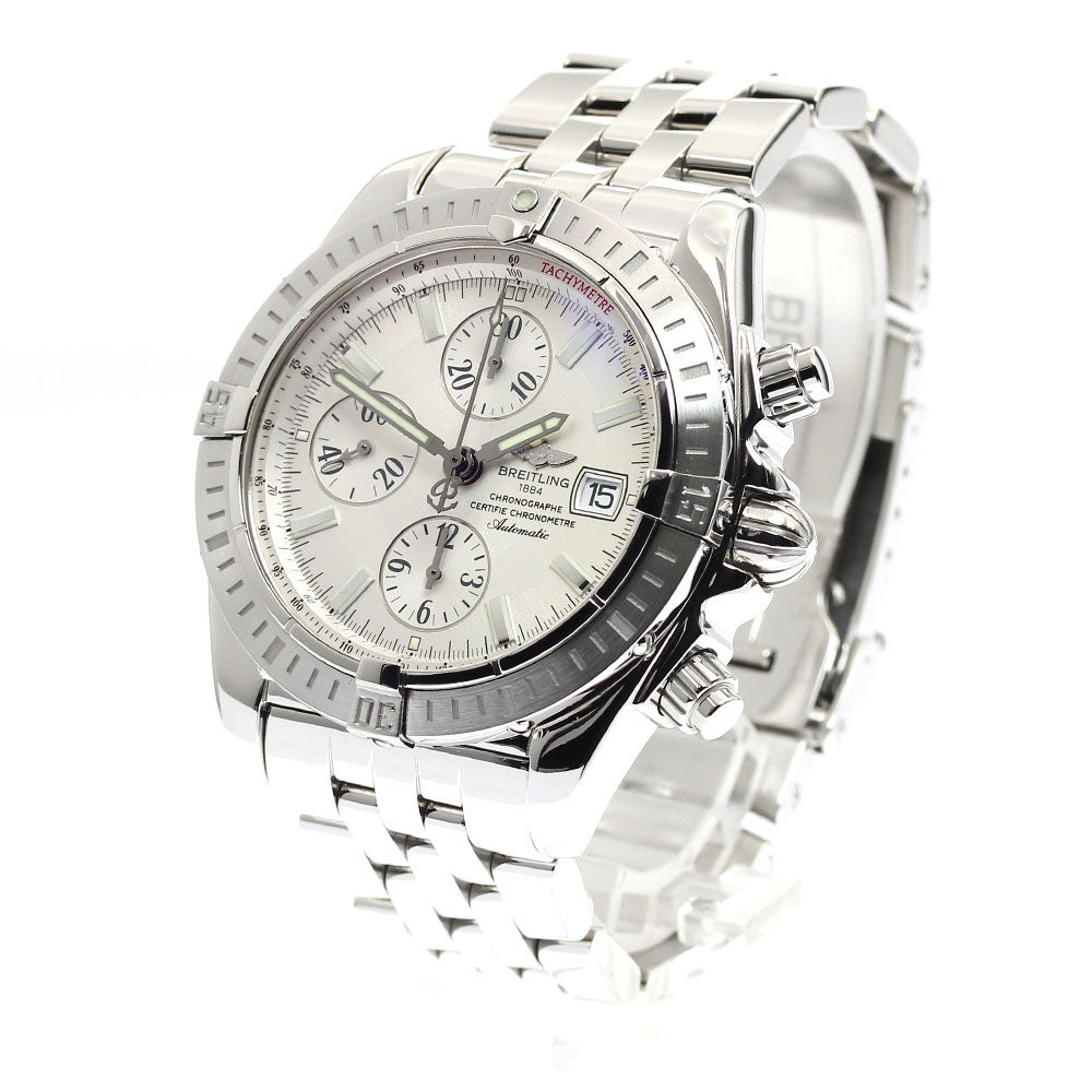 BREITLING Chronomat Evolution A13356 Date Chronograph Automatic Men's_883096