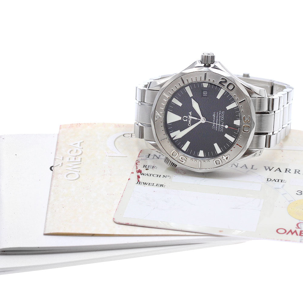 OMEGA Seamaster300 2230.50 WG bezel black Dial Automatic Men's Watch_883100