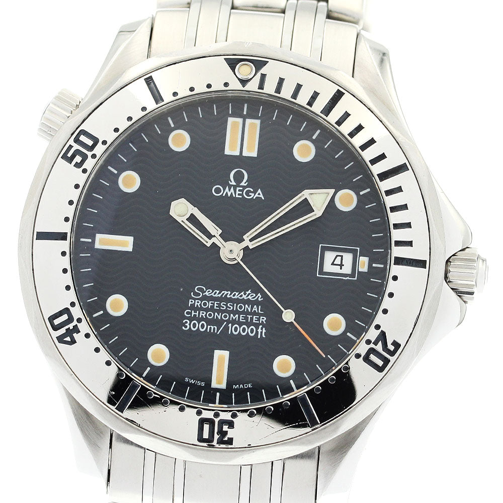 OMEGA Seamaster300 2532.80 Date Navy Dial Automatic Men's Watch_883109