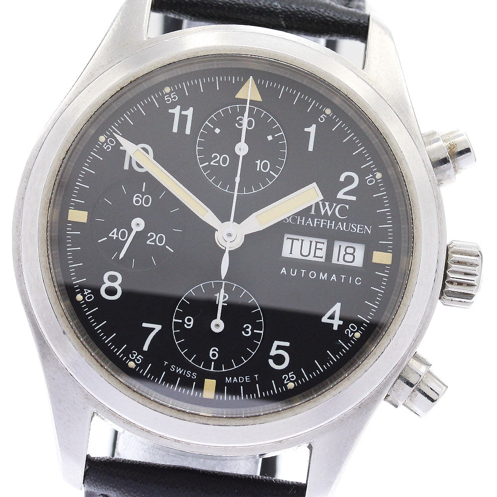 IWC SCHAFFHAUSEN Pilot Watch Freegar IW370603 Chronograph Automatic Men's_883133