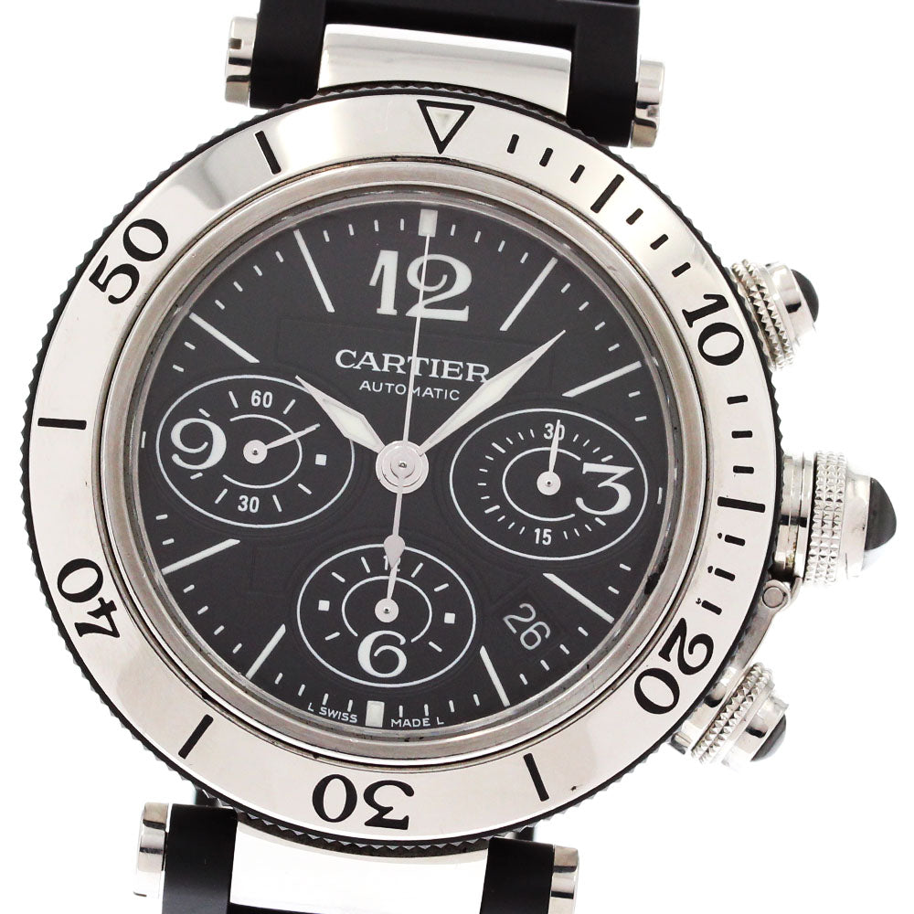 CARTIER Pacha Sea timer W31088U2 Date Chronograph Automatic Men's Watch_883140