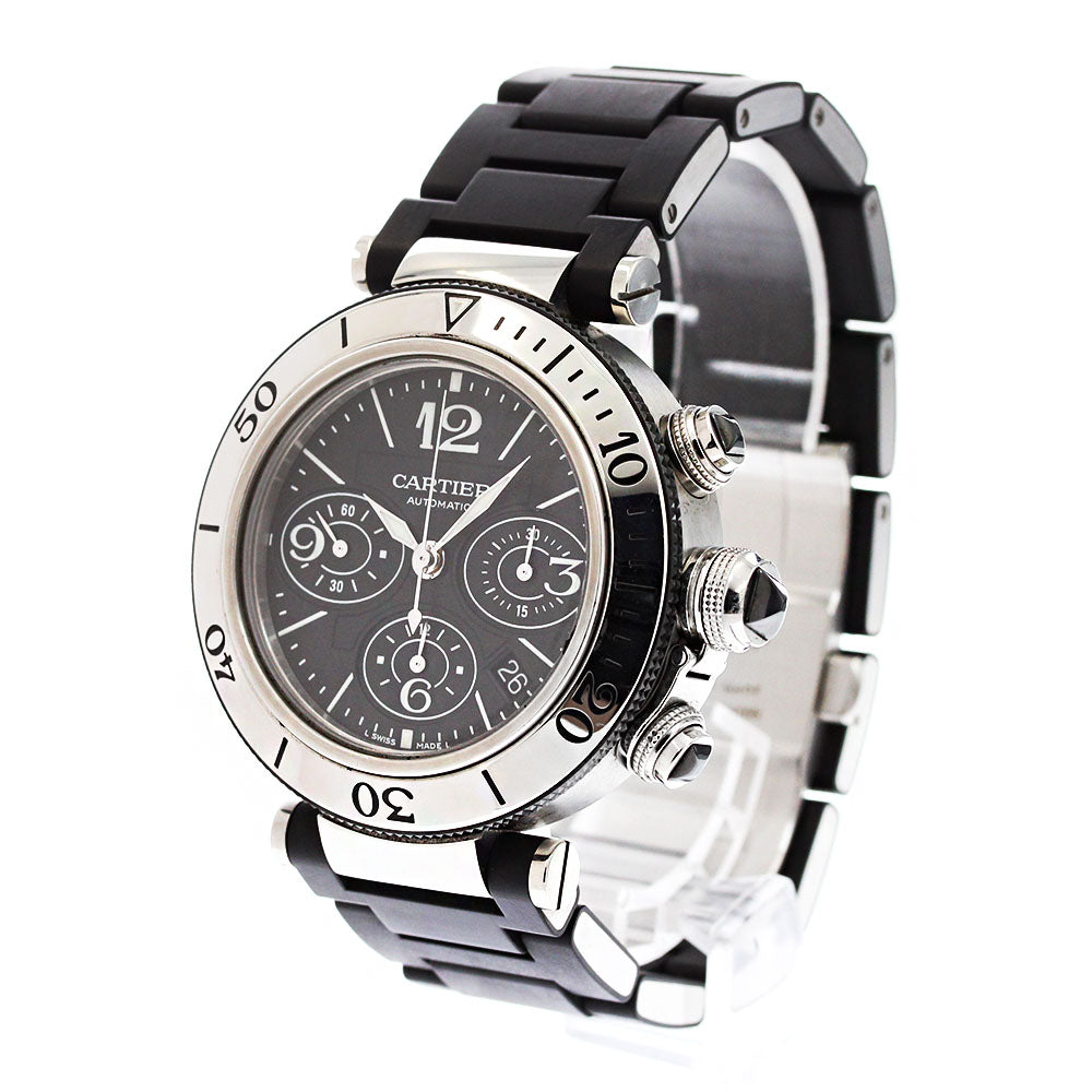 CARTIER Pacha Sea timer W31088U2 Date Chronograph Automatic Men's Watch_883140