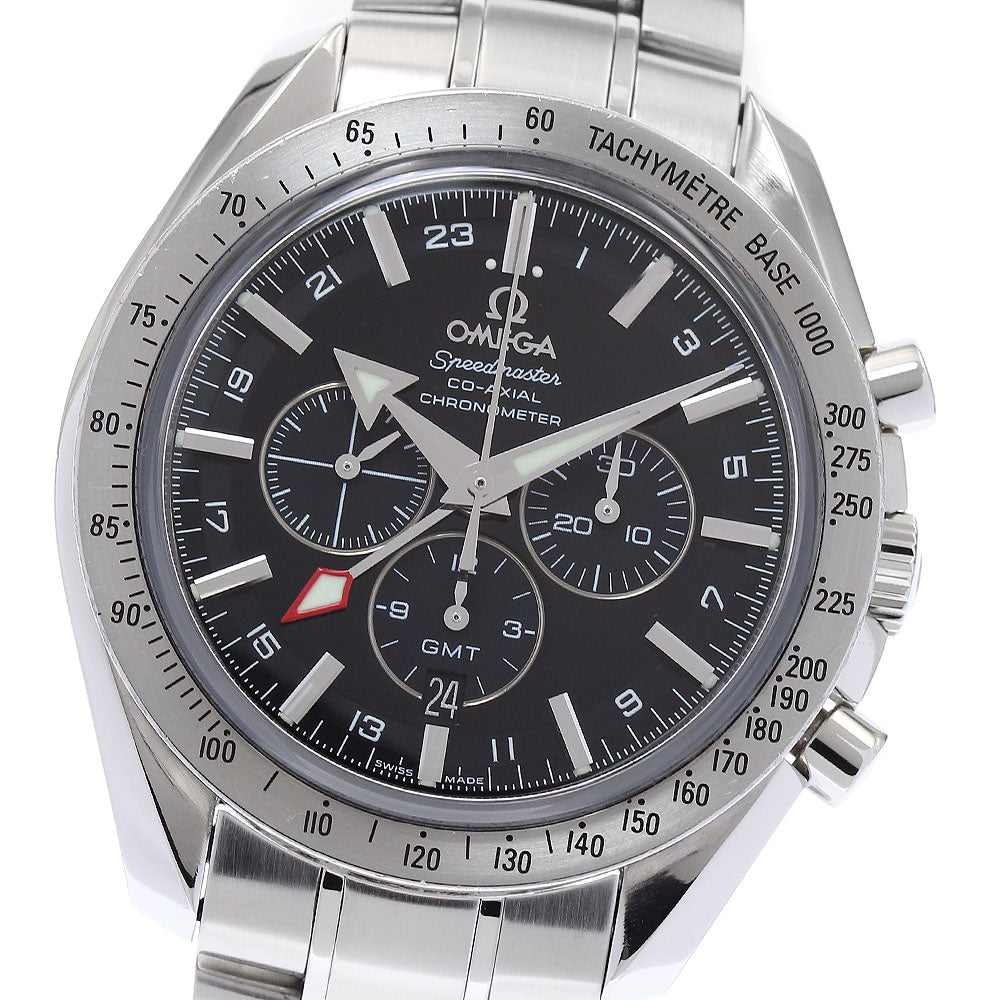 OMEGA Speedmaster Broad Arrow 3581.50 Co-Axial GMT Automatic Men's Watch_883161