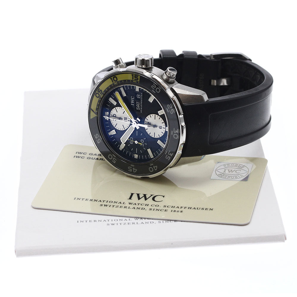 IWC SCHAFFHAUSEN Aqua timer IW376702 Day-Date Chronograph AT Men's Watch_883163