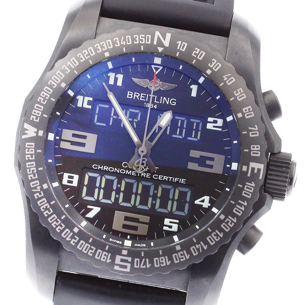 BREITLING Cockpit B50 Night Mission VB5010 black Dial Quartz Men's Watch_883165