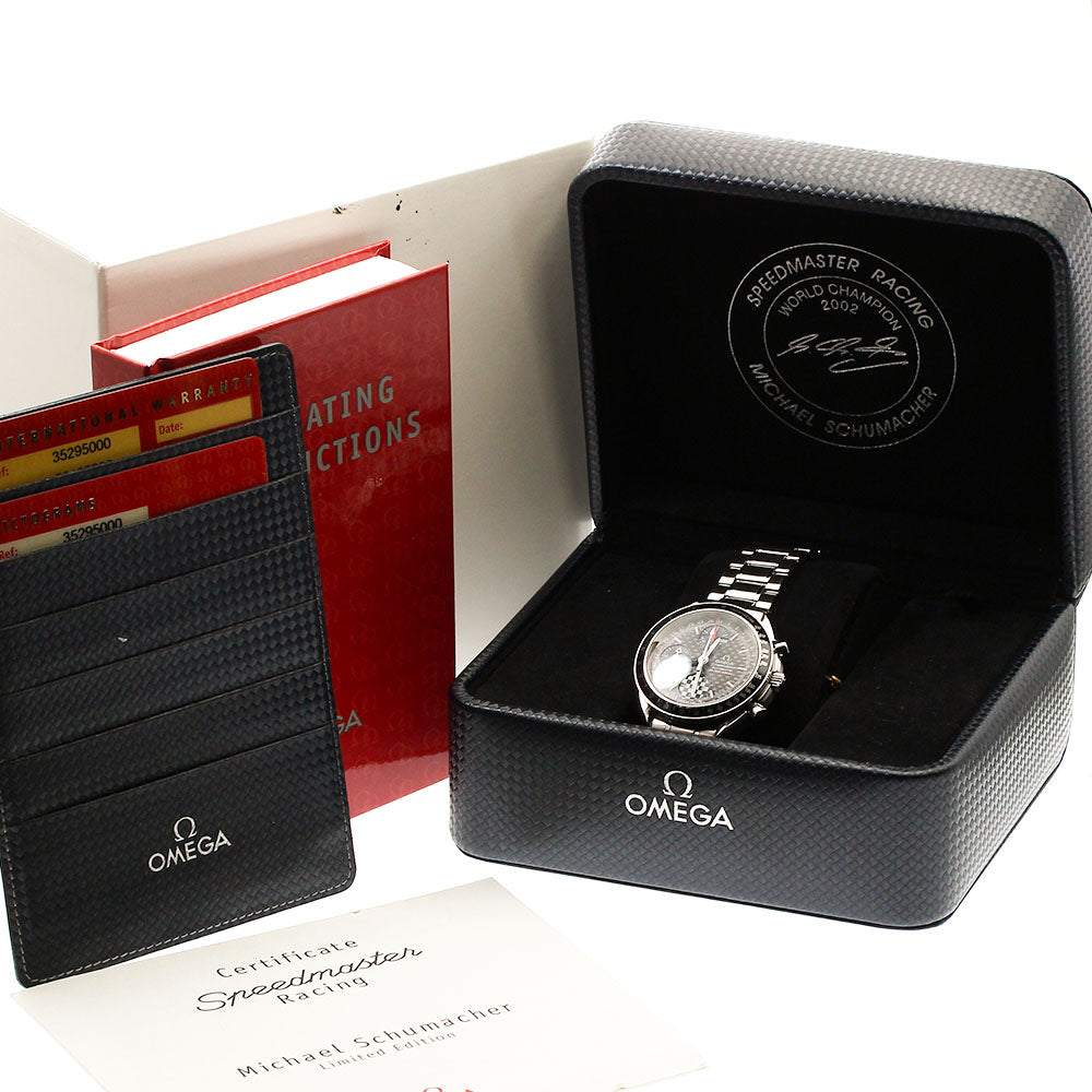 OMEGA Speedmaster Racing 3529.50 Schumacher '02 model Automatic Men's_883167