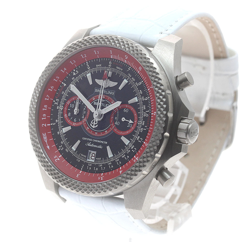 BREITLING Bentley Super Sports Light Body E27365 Chronograph Black / red Dial Automatic Men's Watch_883195