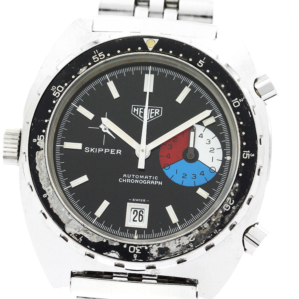 TAG HEUER skipper 11063V Chronograph cal.15 Hand Winding Men's Watch_883197