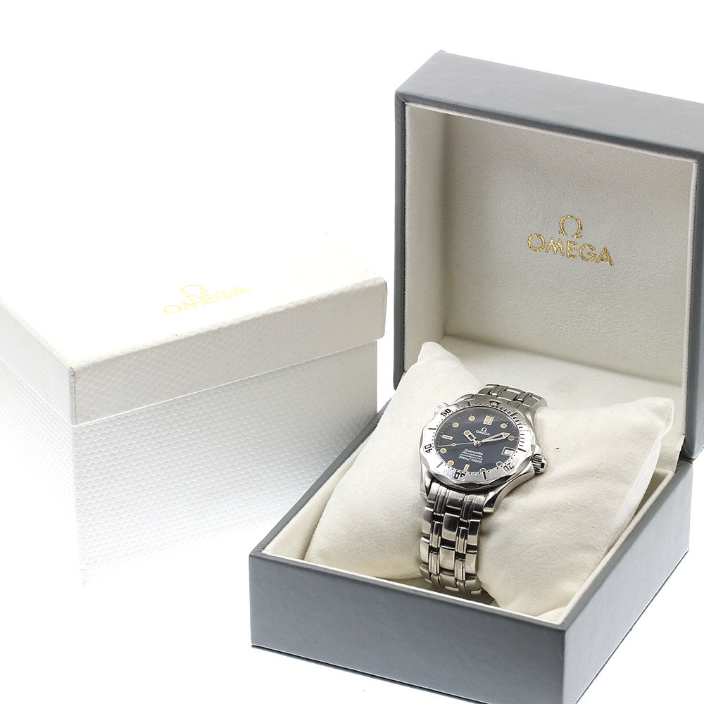 OMEGA Seamaster Diver 300M 2552.80 Date Navy Dial Automatic Boy's Watch_883207