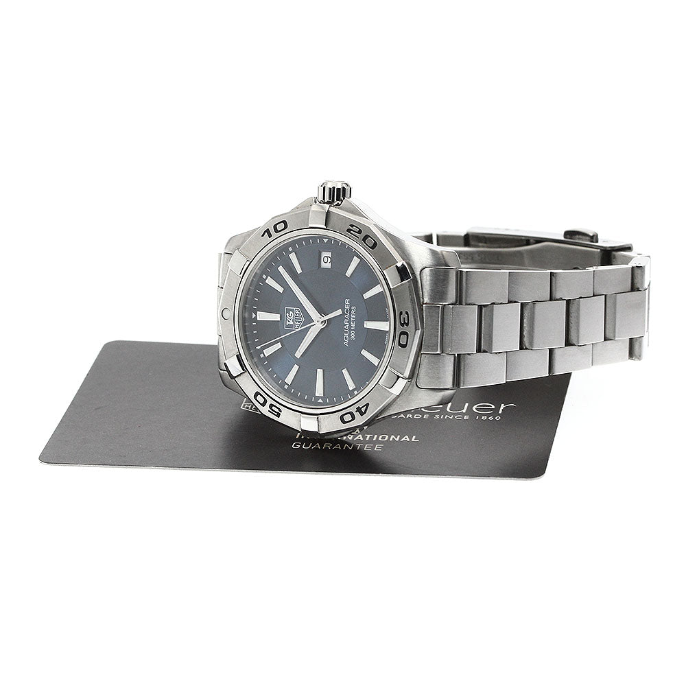 TAG HEUER Aqua racer WAP1112.BA0831 Date Navy Dial Quartz Men's Watch_883208