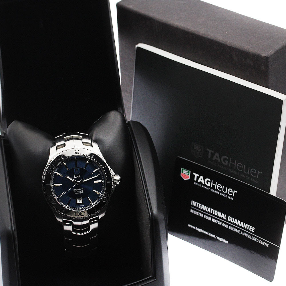 TAG HEUER Link WJ201C.BA0591 Caliber 5 Navy Dial Automatic Men's Watch_883212