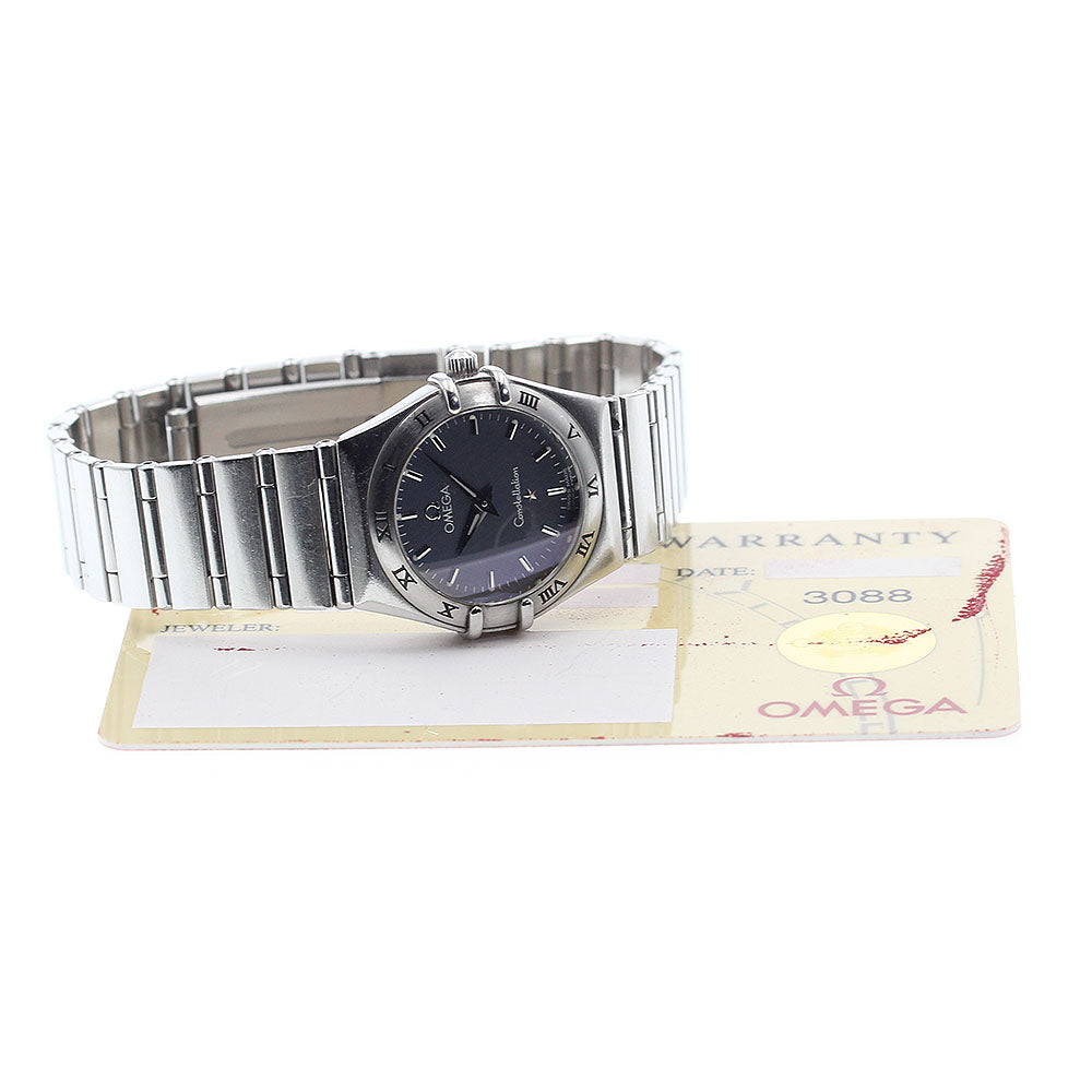 OMEGA Constellation 1572.40 gray Dial Quartz Ladies Watch_883219