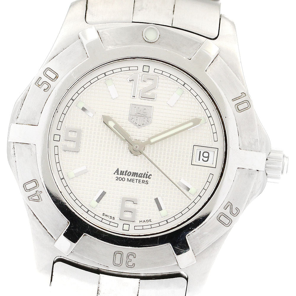 TAG HEUER Exclusive WN2110 Date Silver Dial Automatic Men's Watch_883224