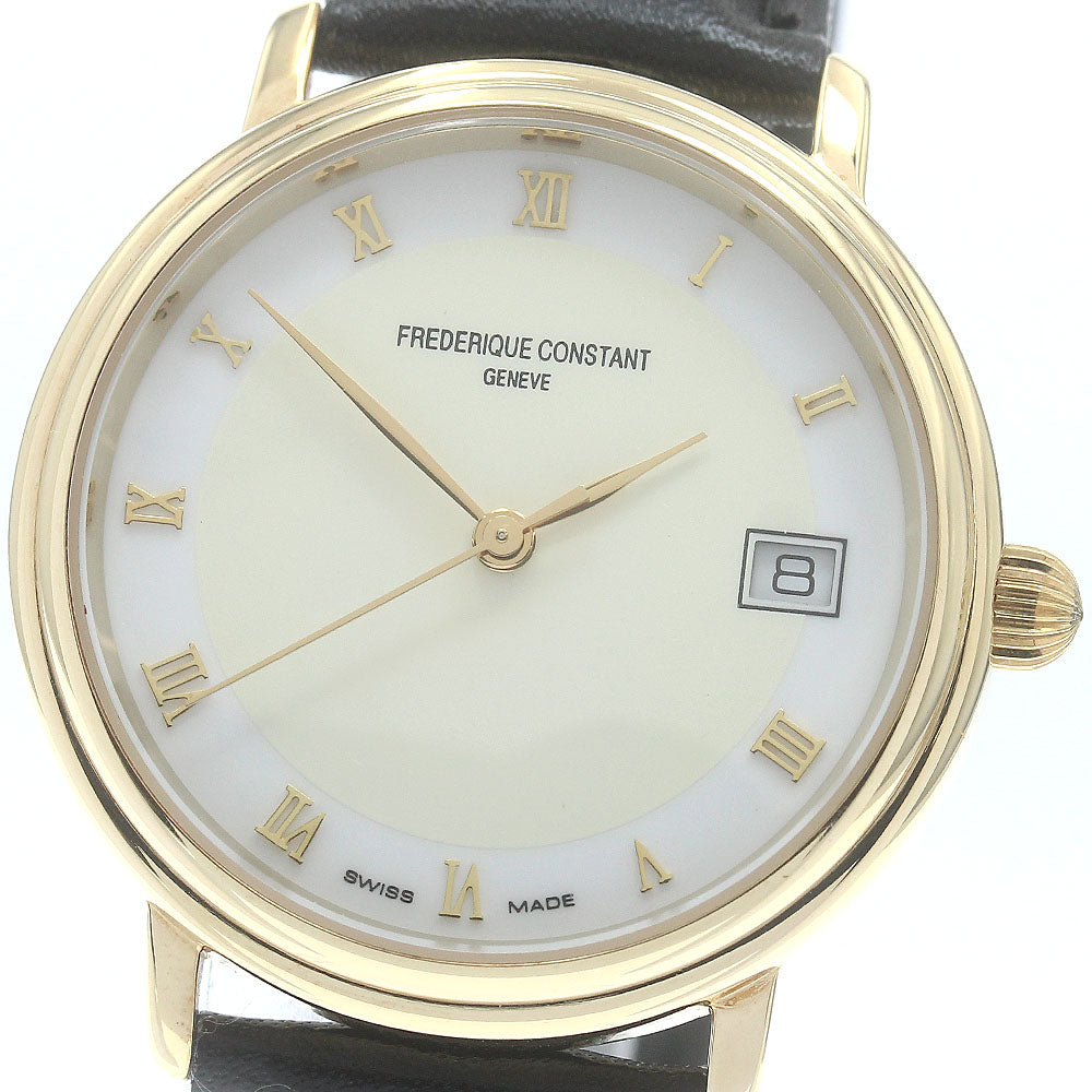 FREDERIQUE CONSTANT Classic Date Beige / white Dial Automatic Men's Watch_883227