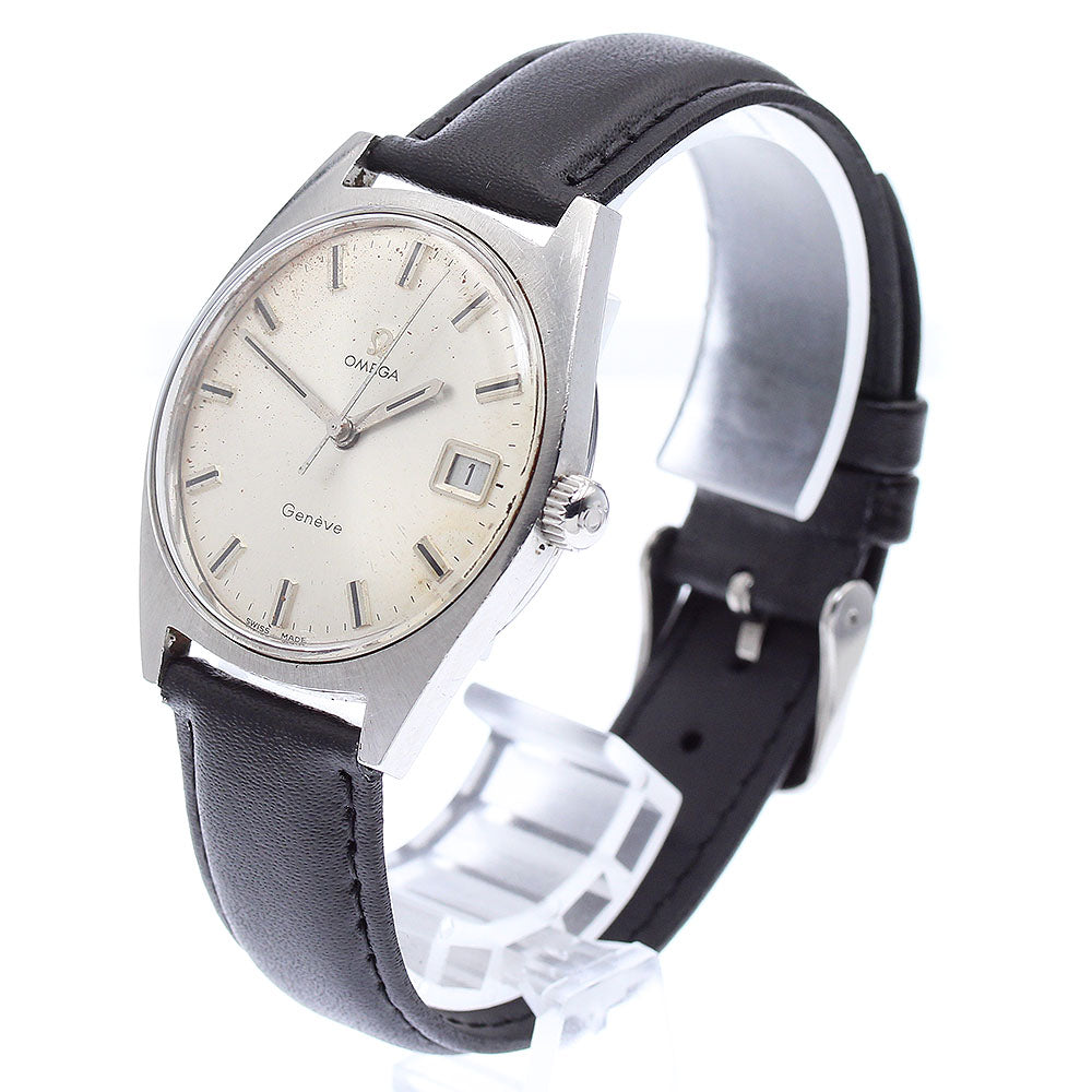 OMEGA Geneve Ref.136.041 Date Cal.613 Silver Dial Hand Winding Men's_883229