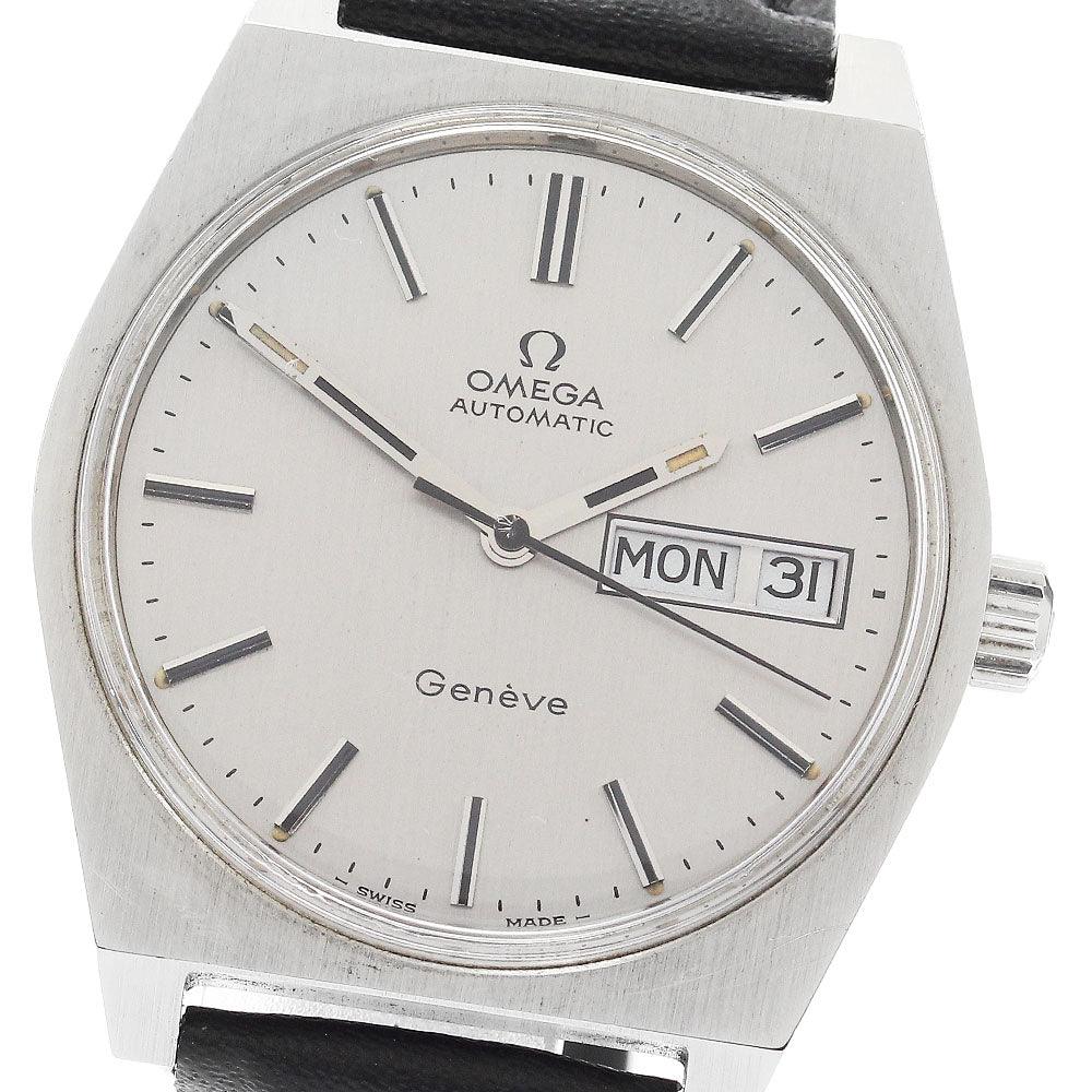 OMEGA Geneve 166.0120 Cal.1022 Day Date Silver Dial Automatic Men's Watch_883233