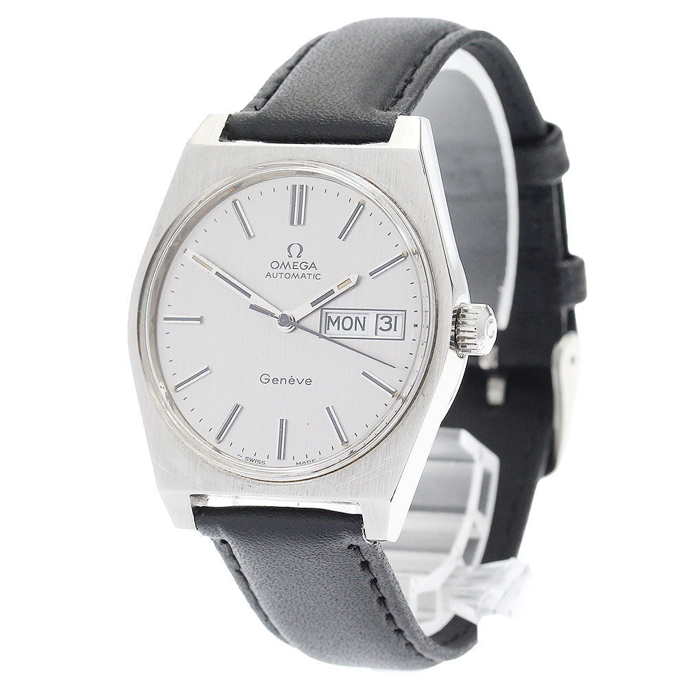 OMEGA Geneve 166.0120 Cal.1022 Day Date Silver Dial Automatic Men's Watch_883233