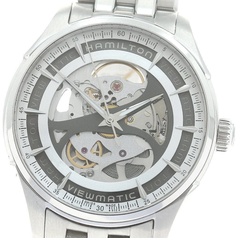 HAMILTON Jazzmaster Viewmatic H425550 skeleton Dial Automatic Men's Watch_883234
