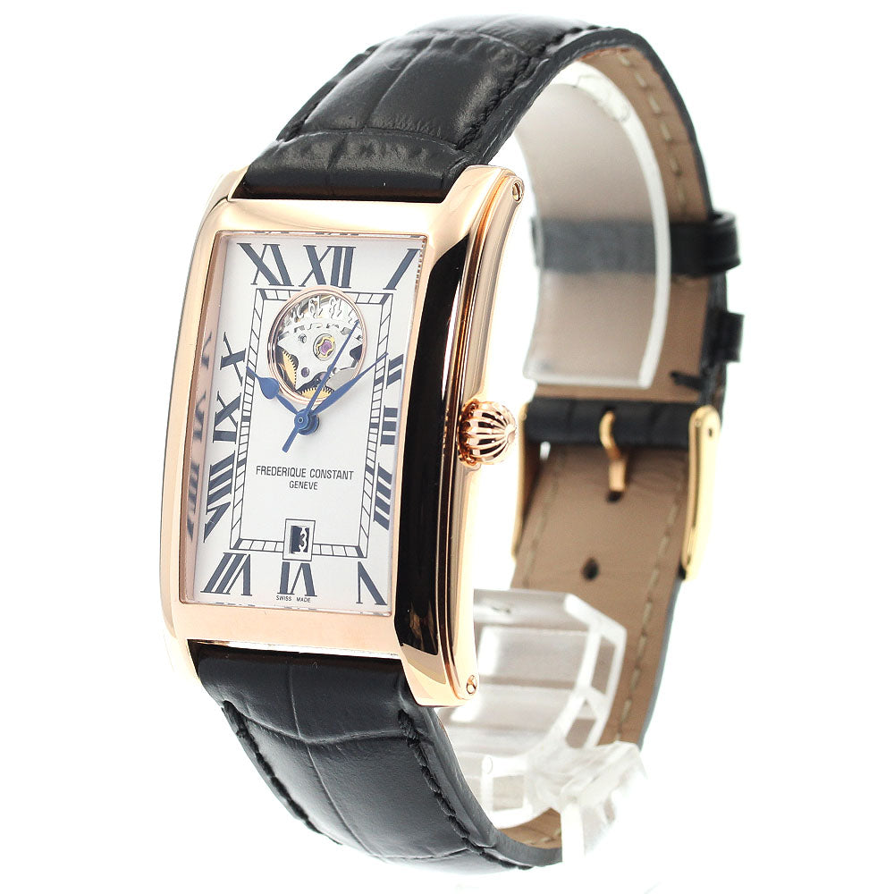 FREDERIQUE CONSTANT Classic Carre Heartbeat FC-315MWR4C24 Date Silver Dial Automatic Men's Watch_883244