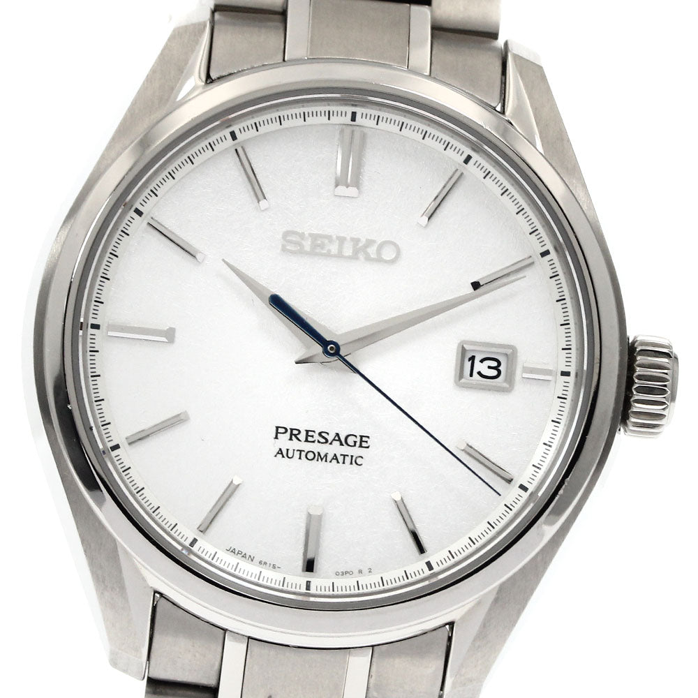 SEIKO Pureza SARX055/6R15-04A0 Date Silver Dial Automatic Men's Watch_883250