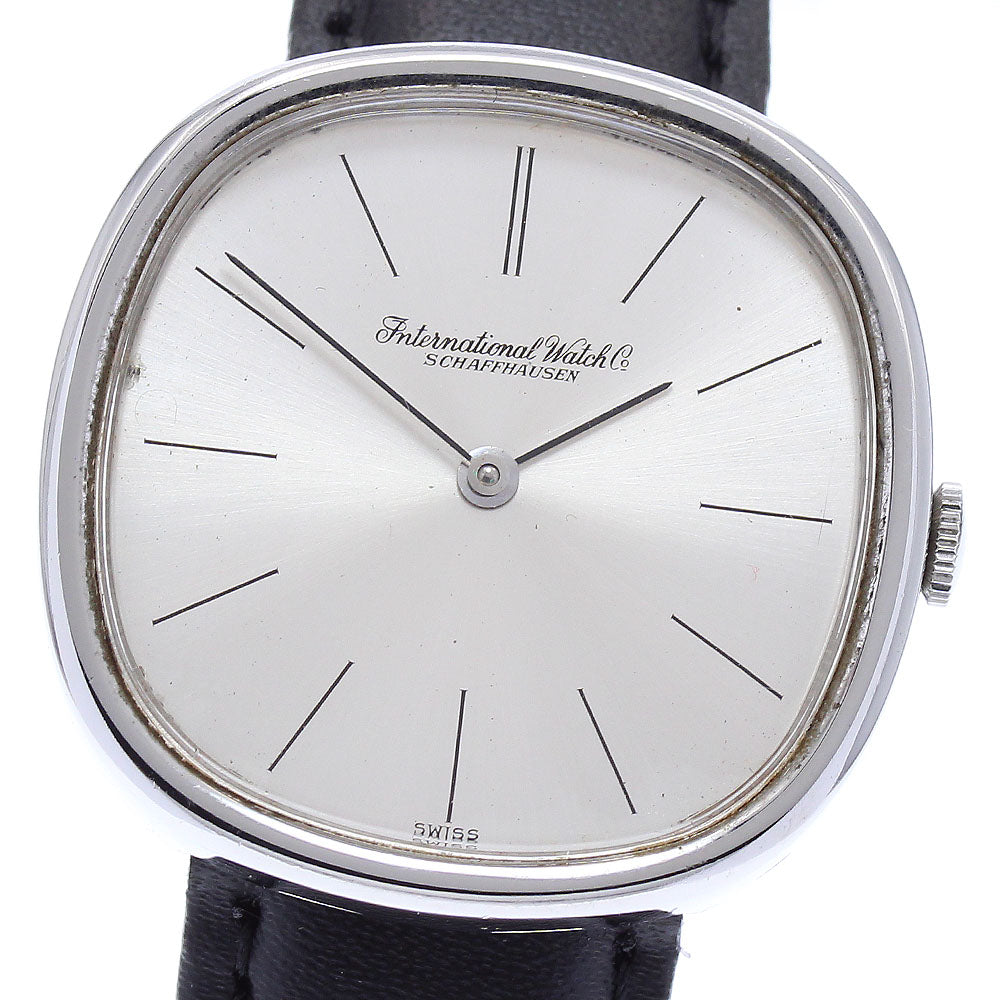 IWC SCHAFFHAUSEN Vintage cal.423 Silver Dial Hand Winding Men's Watch_883263