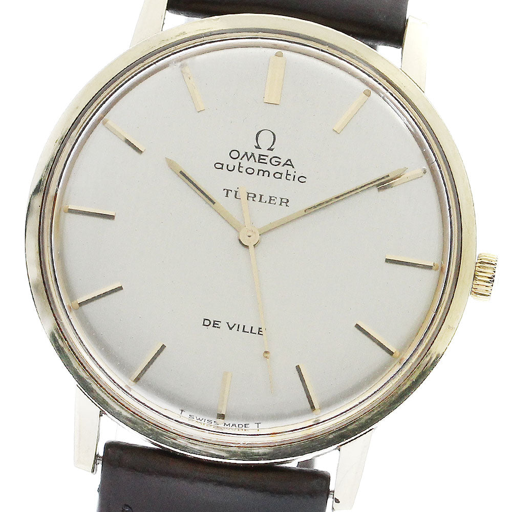 OMEGA TURLER De Ville 165.008 cal.711 Silver Dial Automatic Men's Watch_883267