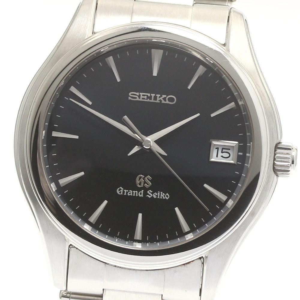 SEIKO Grand Seiko SBGX041/9F62-0A10 Date black Dial Quartz Men's Watch_883269