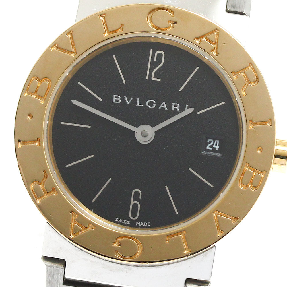 BVLGARI BVLGARIBVLGARI BB26SG Date Black Dial Quartz Ladies Watch_883270