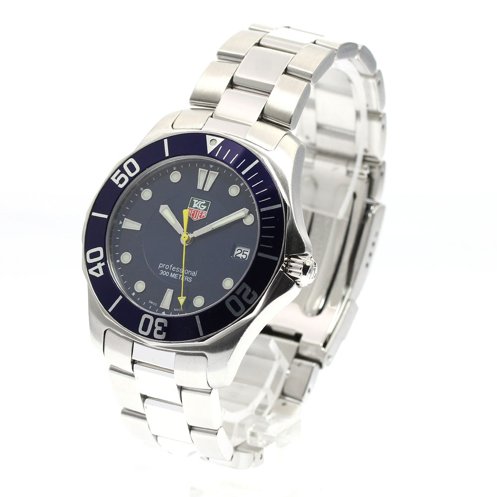 TAG HEUER Aqua racer WAB1112 Date blue Dial Quartz Men's Watch_883276
